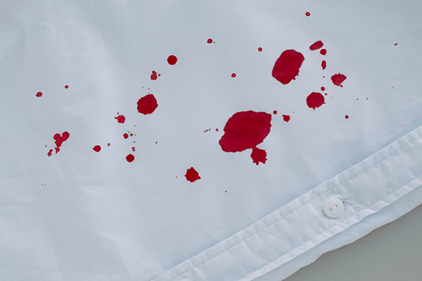 mancha de sangre
